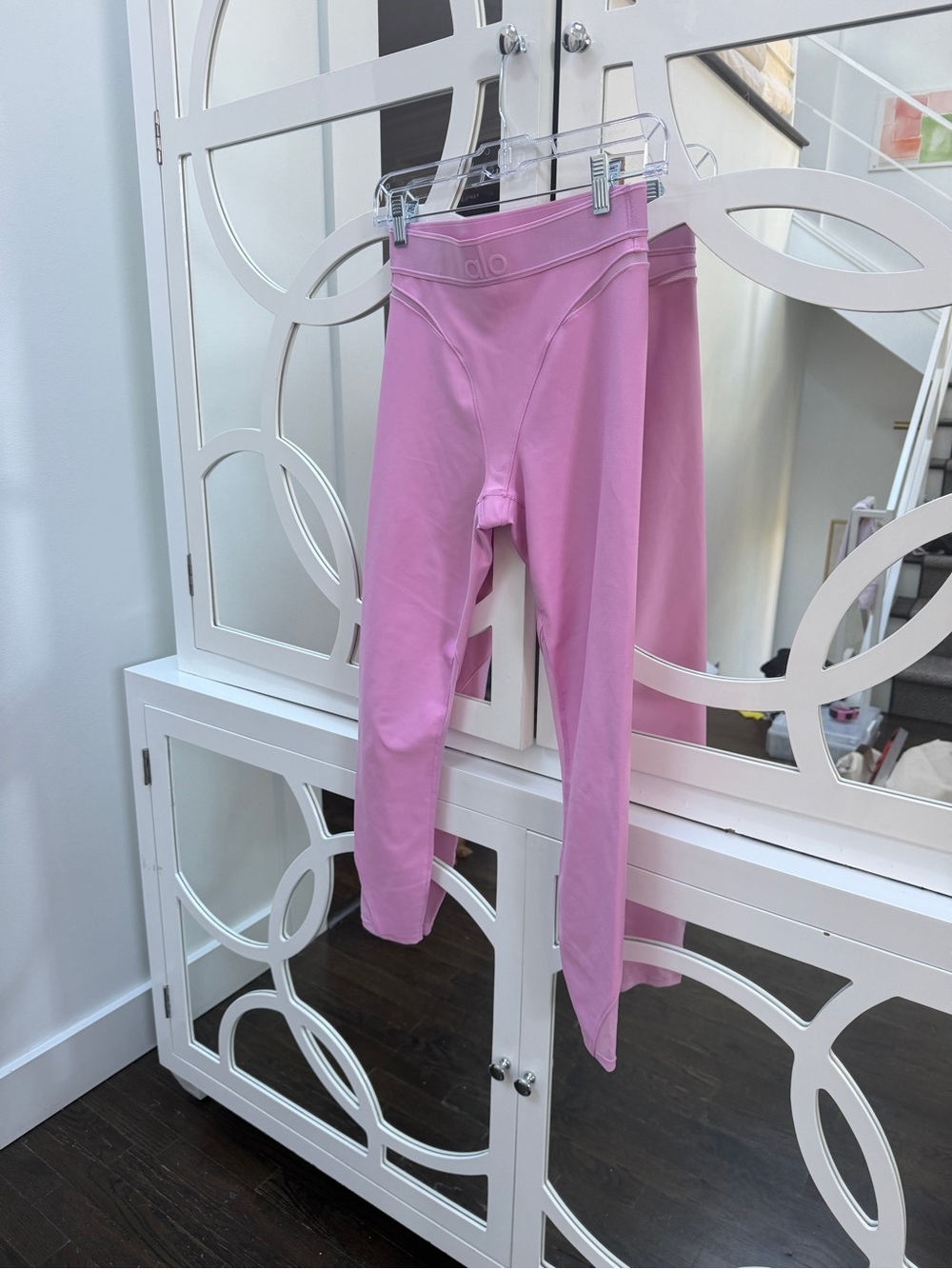 Alp Yoga Airlift High-Waist 7/8 Rebel Legging - Candy Heart Pink SZ small